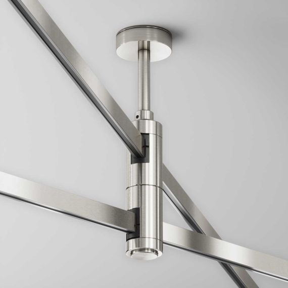 Крепление потолочное двойное Short 78мм Maytoni Technical TRA156C-D1-PT