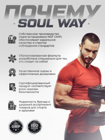Полный набор для наращивания мышечной массы Креатин + Протеин + Мультивитамины +Омега 3 + BCAA