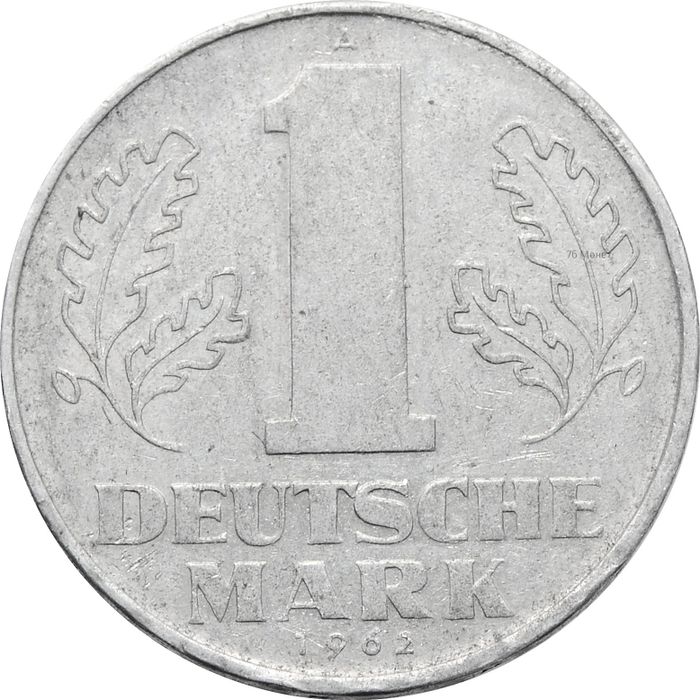 1 марка 1962 Германия (ГДР)