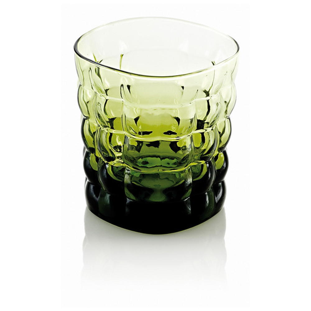 Стакан для виски IVV Оптик 230мл зелёный