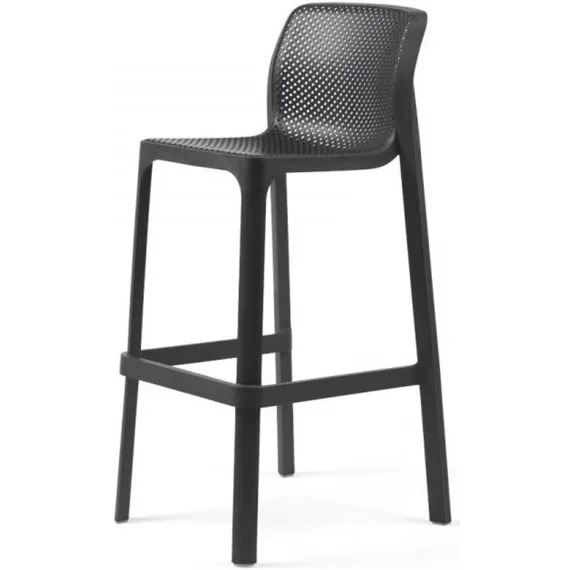 Барный стул Net Stool 75 см антрацит