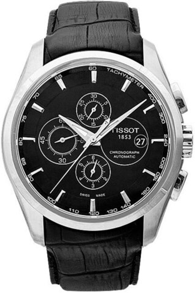 Швейцарские механические наручные часы Tissot T035.627.16.051.00 с хронографом