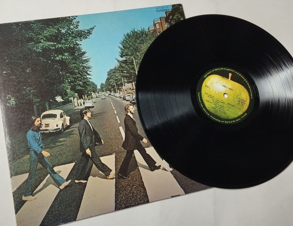 Винтажная виниловая пластинка LP The Beatles Abbey Road (Japan 1969) (No Obi) 1 Press Come Together