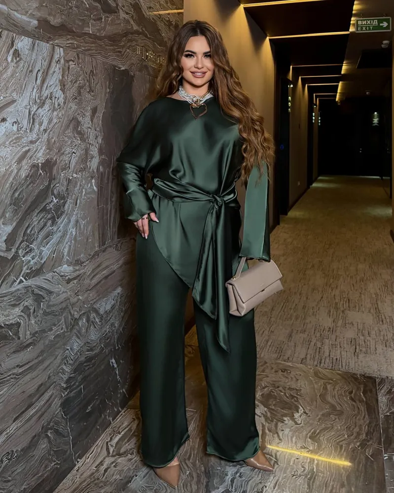 Костюм шелковый УК-0139-2 Фабрика Моды