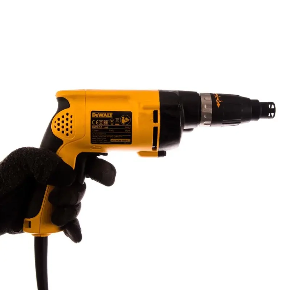 Шуруповерт для самонарезных шурупов DeWalt DW263K, DW263K-QS