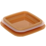 Банка для продуктов пластиковая «BAMBOO» 500мл квадратная