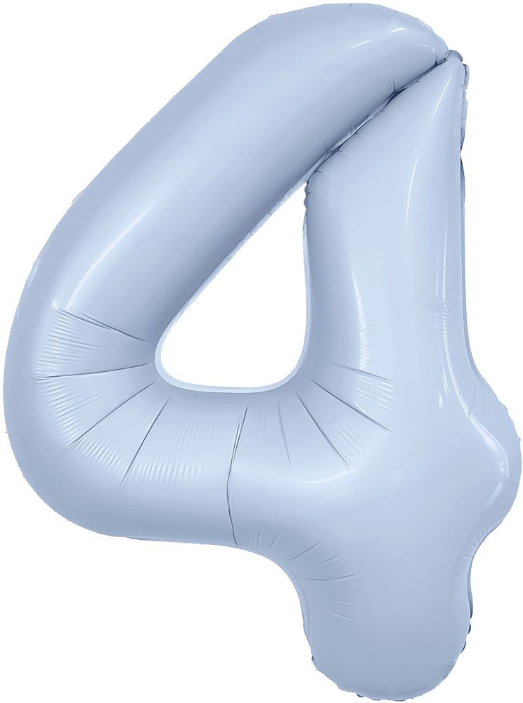 Цифра 4 Slim небесный 40&quot; Agura