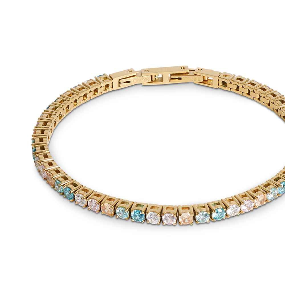 Браслет Coeur de Lion Multicolour Pastel Gold 0600/30-1590