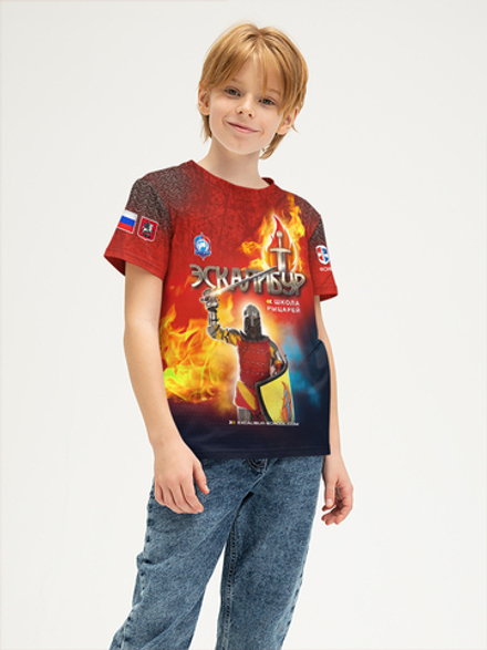 Футболка хлопковая детская Экскалибур