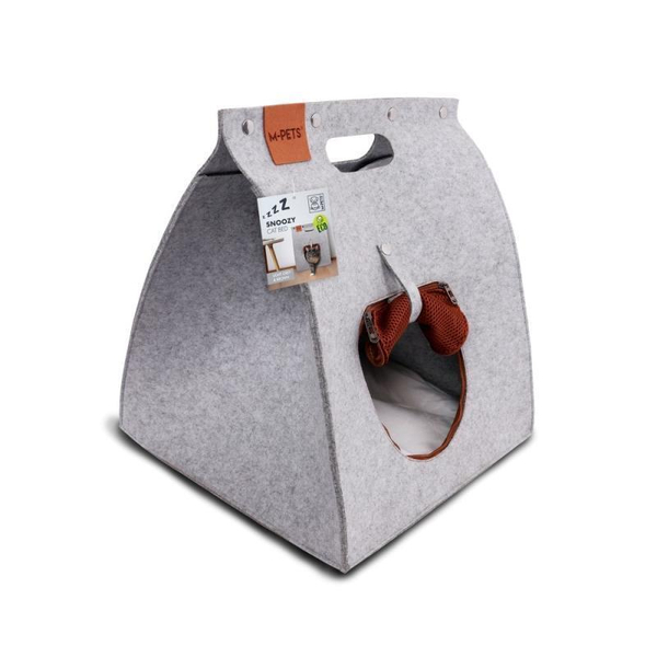 Лежанка-домик SNOOZY, войлок, 40х40х48 см M-PETS