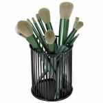 Органайзер стаканчик для косметики и мелочей MONTE VITA, металлический, 100х80 мм, черный, 272485