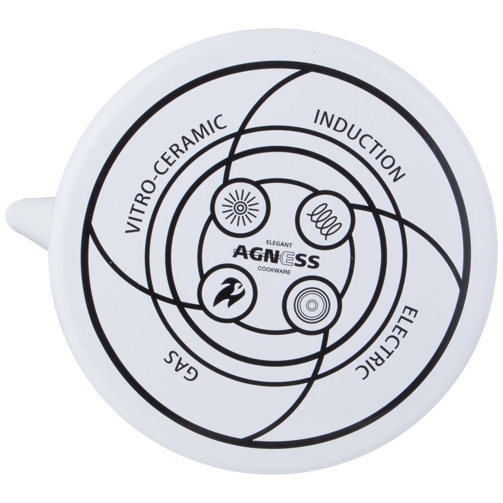ЧАЙНИК AGNESS ЭМАЛИРОВАННЫЙ СЕРИЯ "FAMILY FARM", 3 Л
