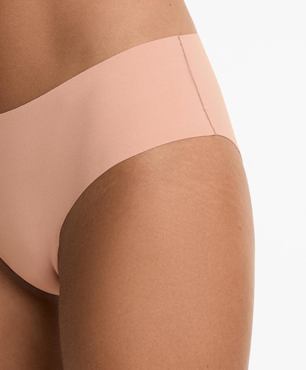 OYSHO Набор из 5 пар бесшовных трусов, бежевый