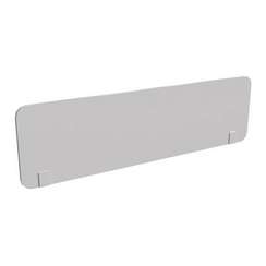 Экран 140 ЛДСП с креплением 11814 белый/антрацит