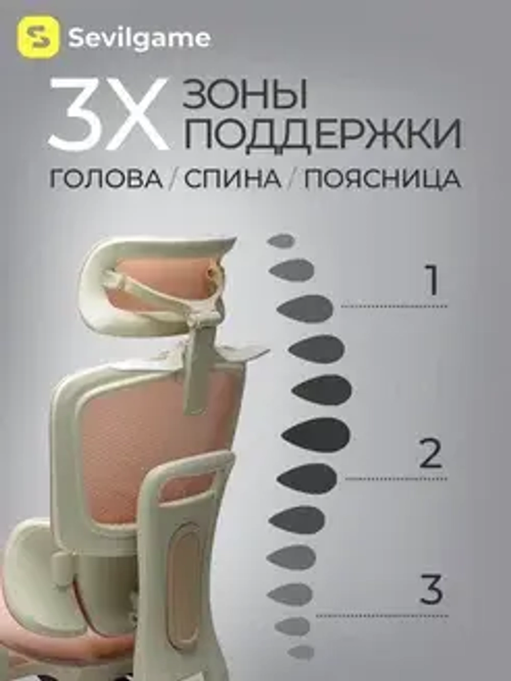 Кресло компьютерное Sevilgame RFH