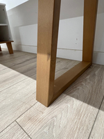 Стол письменный 158х130х77, Вест, компьютерный, угловой, для школьника с 2 ящиками и полками, на ножках, массив сосны, белый, Dipriz