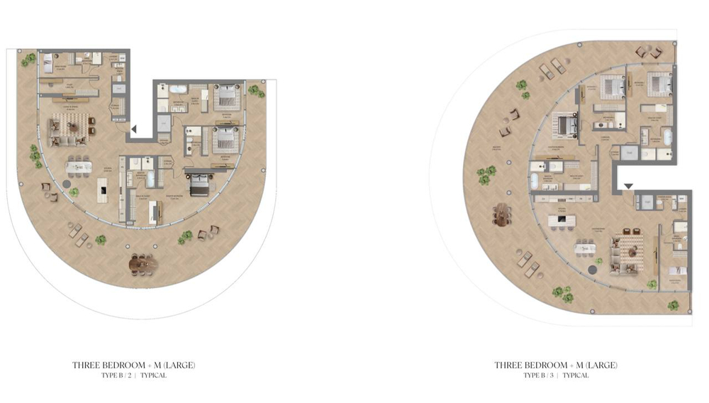 "The ROW", Абу-Даби. Апартаменты в самом центре культурного района острова Саадият