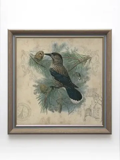 Картина на стену интерьерная на холсте 35*35 см