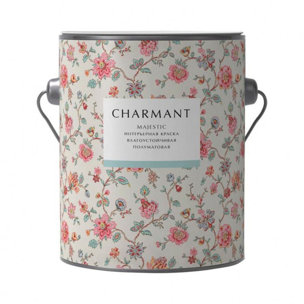 Интерьерная краска для влажных помещений Charmant Majestic база C, 2,7 л