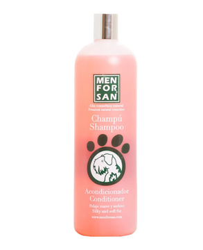 Men For San шампунь-кондиционер с эффектом распутывания клочков для собак