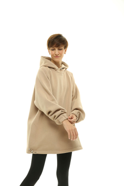 Худи с начесом на кулисе