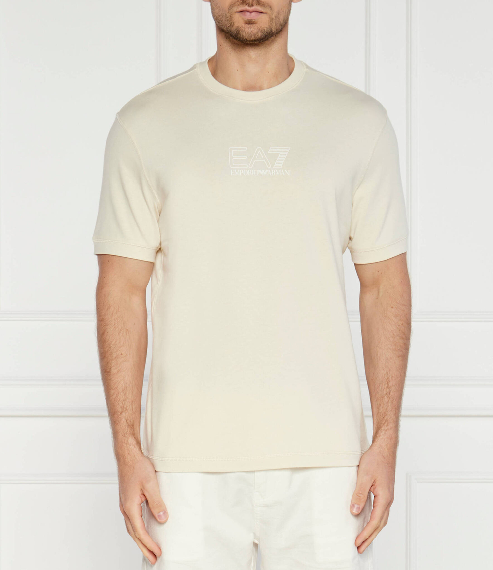Футболка EA7 - бежевый(6DUT12 PJORZ)