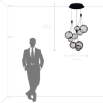 Подвесная люстра Lightstar SFERETTA 801090