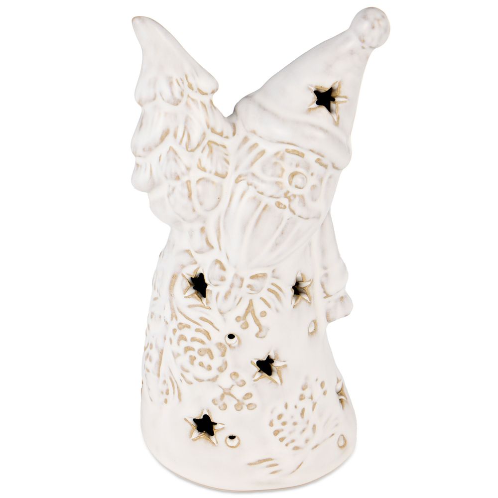 ФИГУРКА "ДЕД МОРОЗ" С LED-ПОДСВЕТКОЙ КОЛЛЕКЦИЯ "PINE CONES", 8,6*7,2*17 СМ