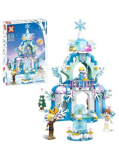Конструктор FROZEN 2 Холодное Сердце "Замок Эльзы" , 463 дет.