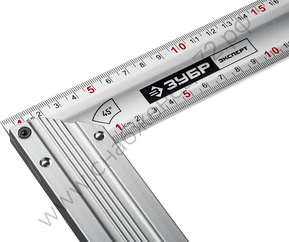 ЗУБР 300 мм, жесткий столярный угольник, Профессионал (34392-30)