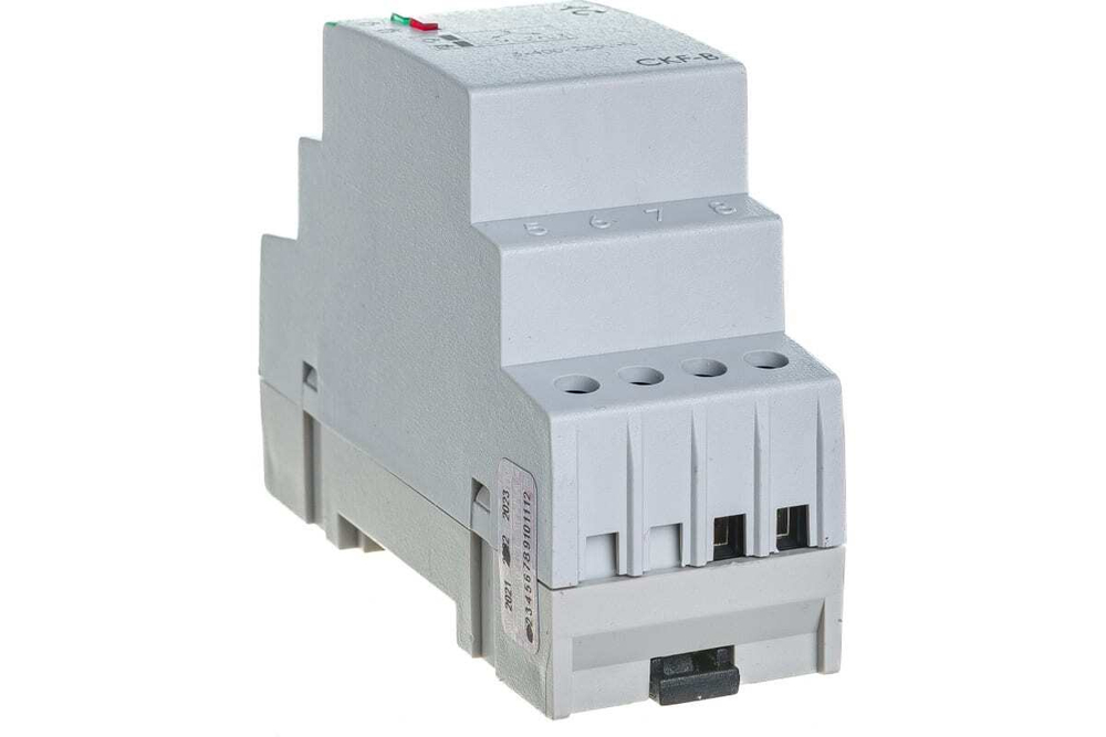 Реле контроля наличия, асимметрии и чередования фаз CKF-B 3х400/230В+N 2А 1Z задержка отключения 3-5с