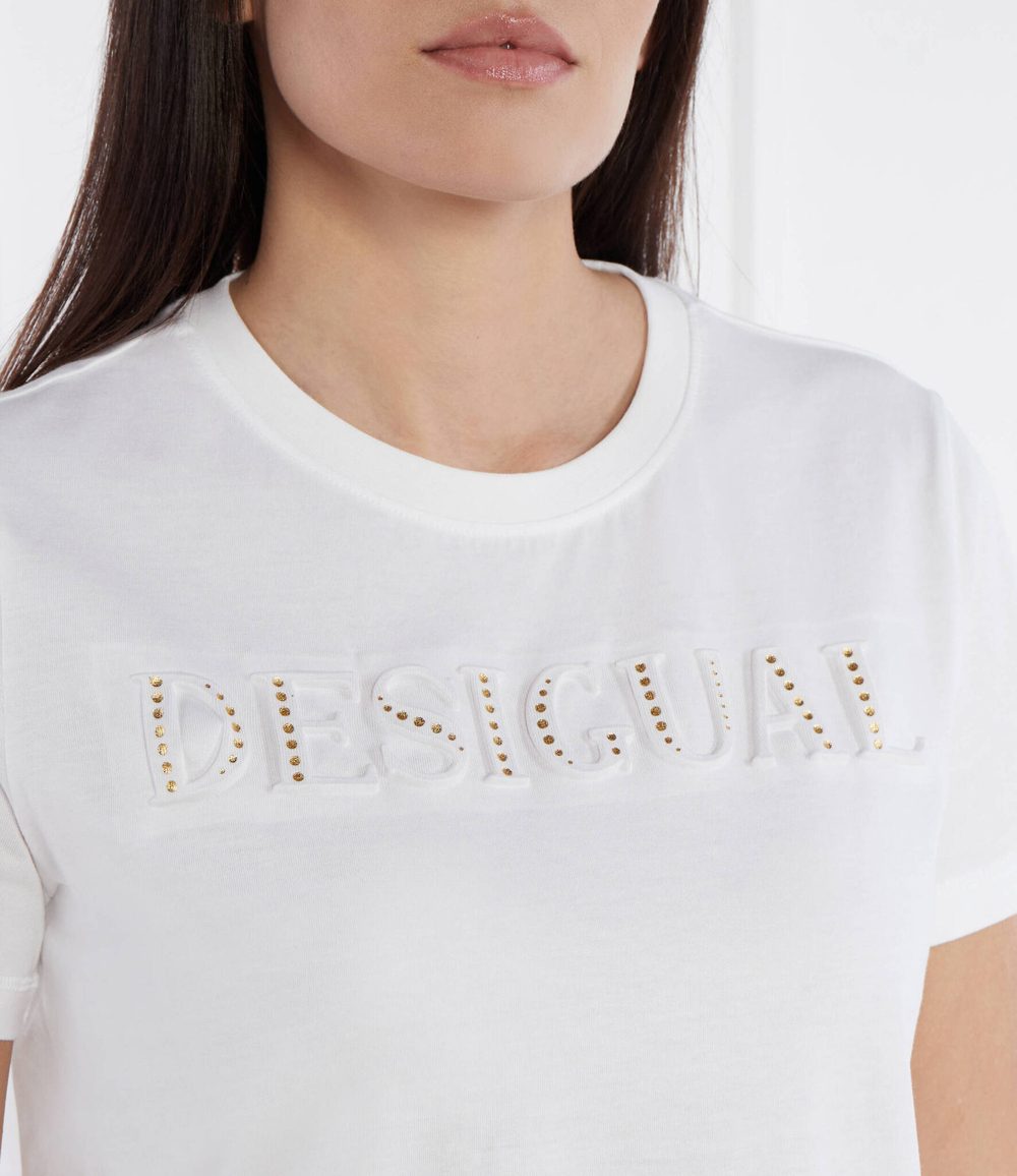 Футболка Desigual - белый(24SWTK58)