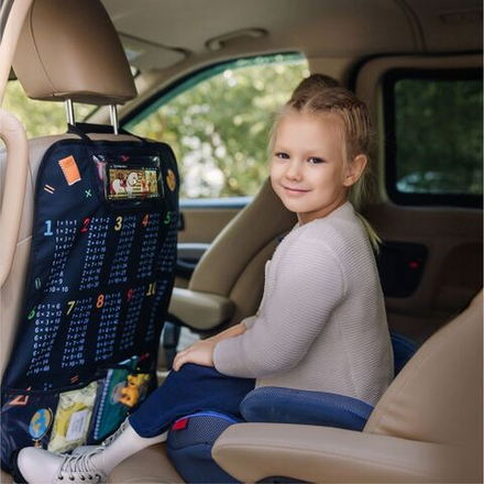 Накидка на сидение автомобиля. Таблица умножения