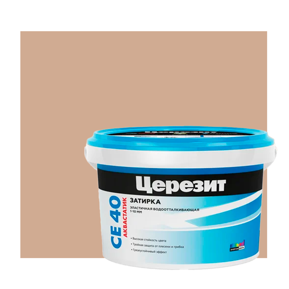 CE 40/2 Затирка эл. водоот.(сиена)