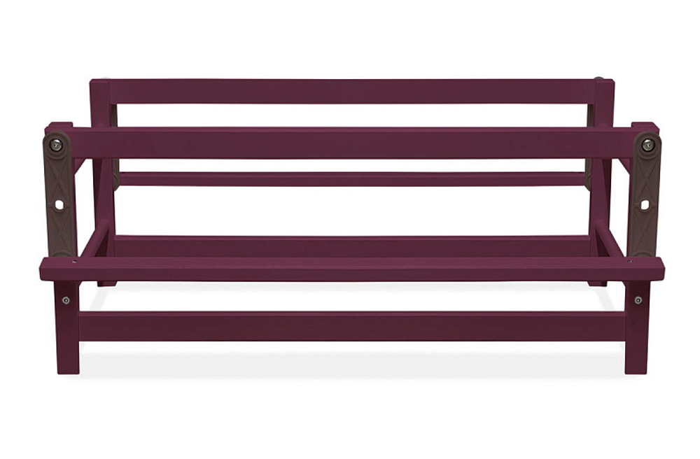 Кроватка детская Lillaland Lilla Aria с маятником Italian Plum