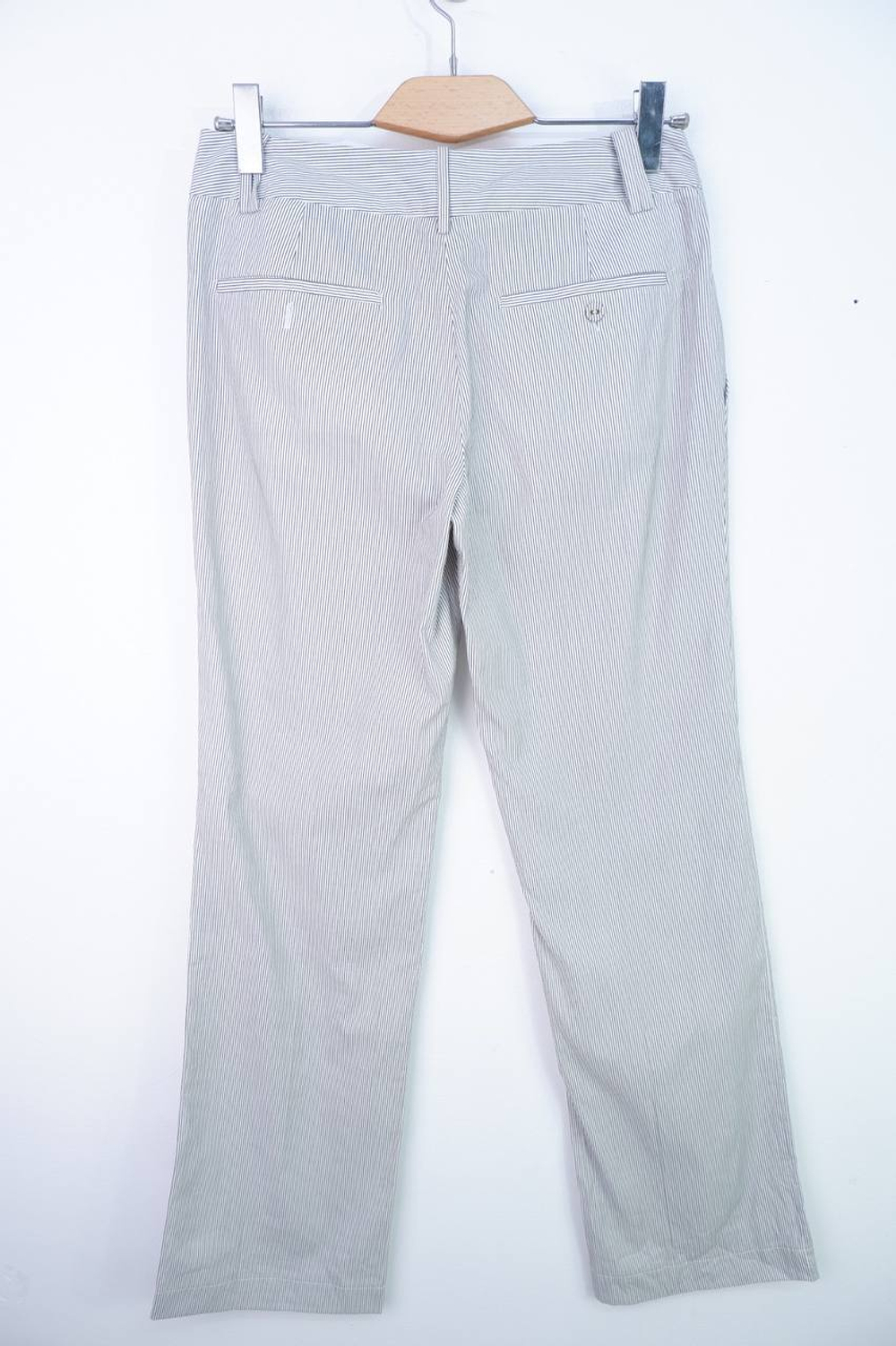 Брюки Zolla в мелкую полоску, маркировка М, визуально на 46 размер