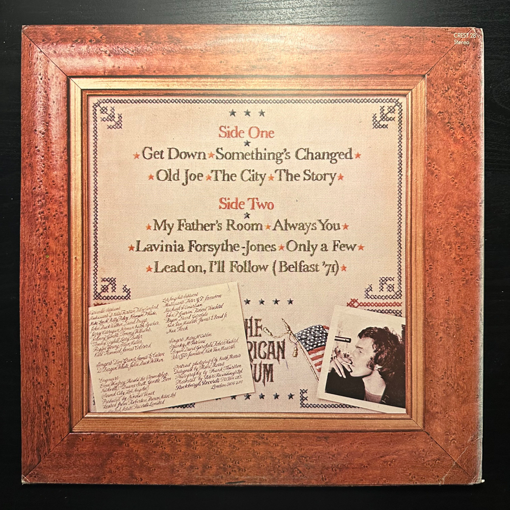 Allan Taylor - The American Album (Англия 1977г.)