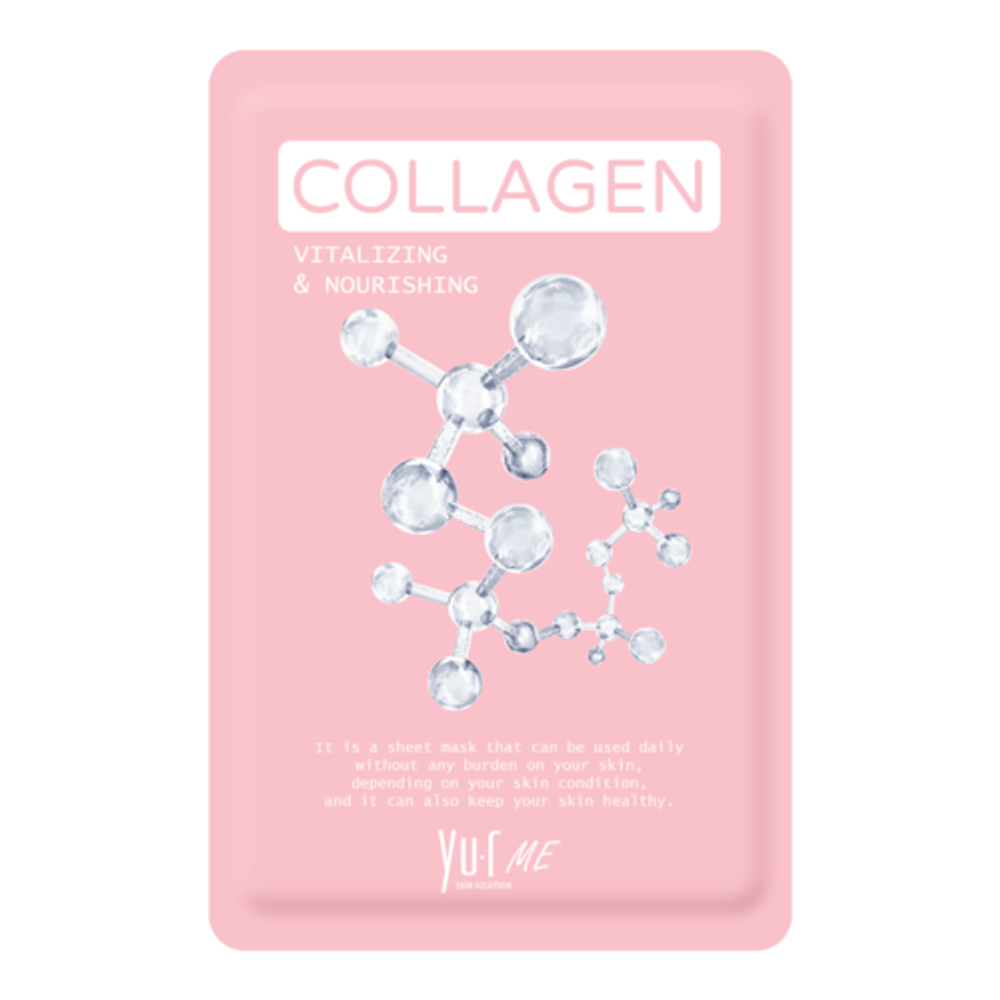 YU.R Тканевая маска для лица с коллагеном - Collagen sheet mask, 1шт