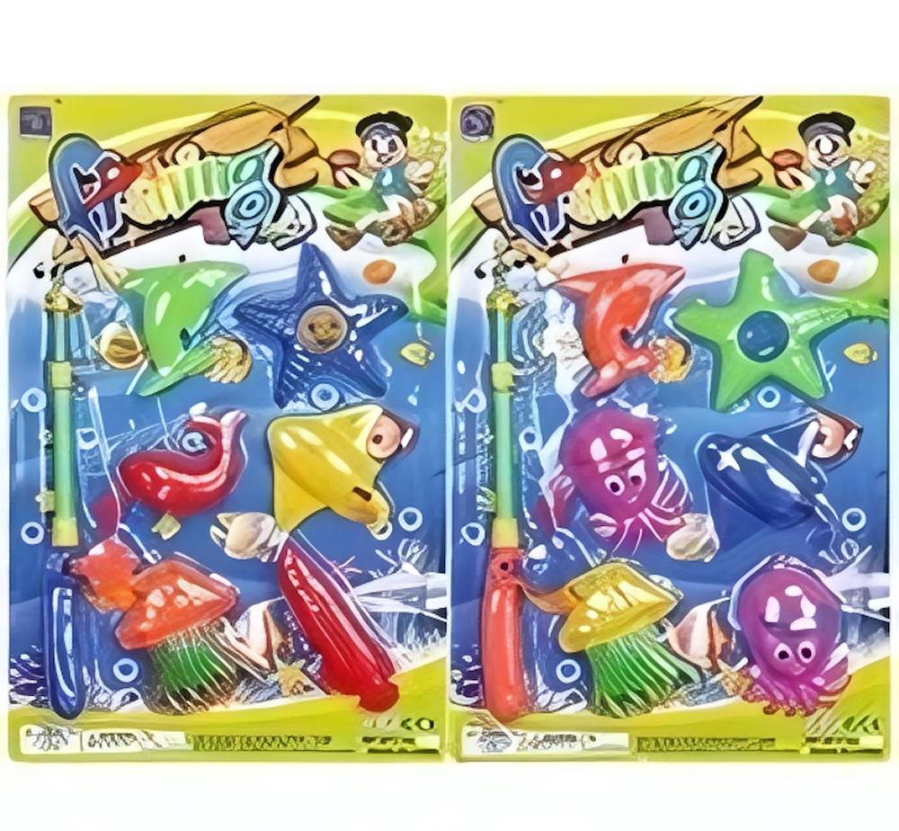 Набор для рыбалки «Рыбные истории», 7 предметов, 47.8*28.5*4 см