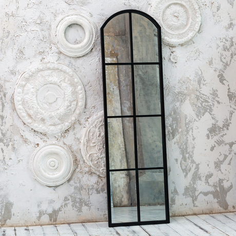 Настенное зеркало Объект мечты Виндзор блэк