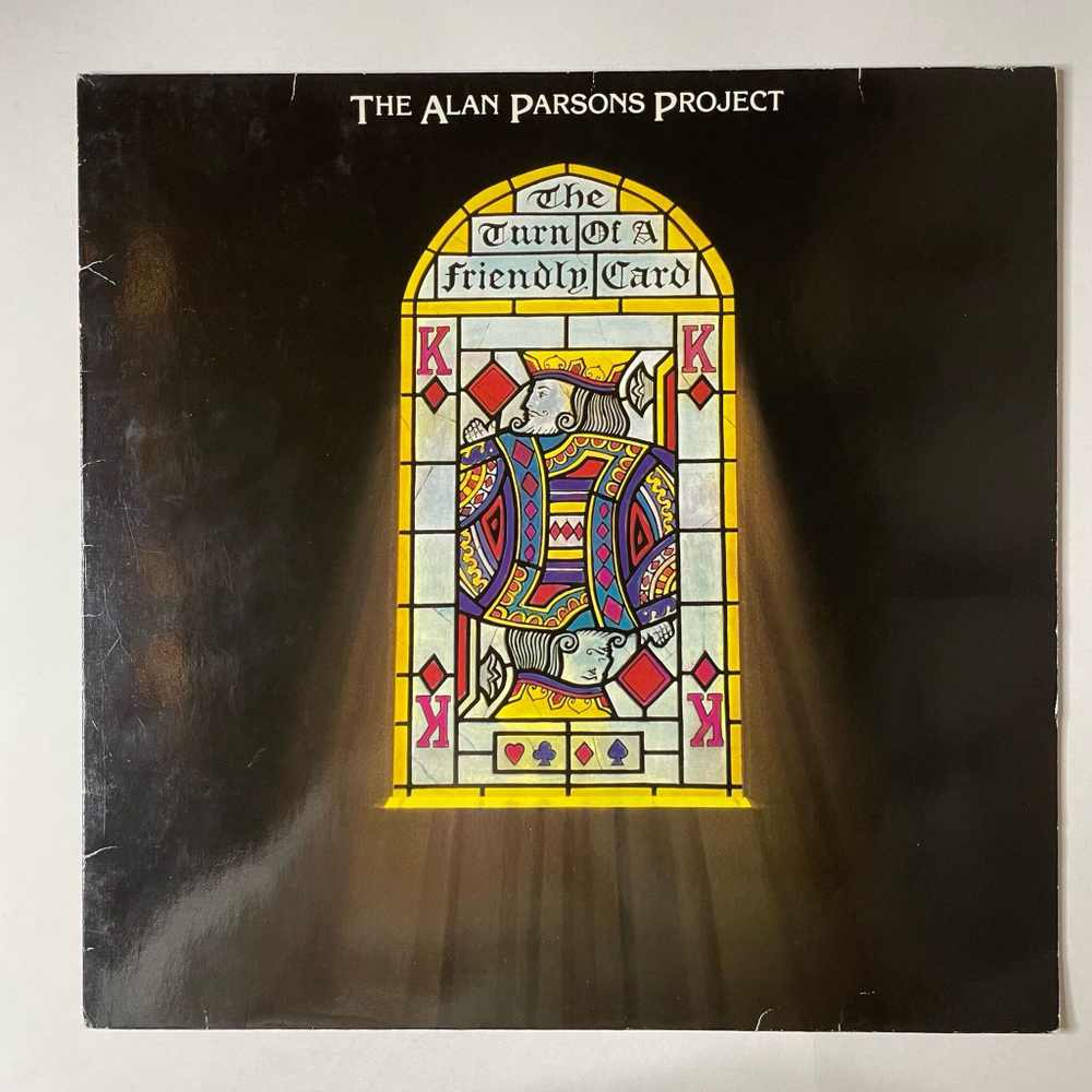 Винтажная виниловая пластинка LP The Alan Parsons Project The Turn Of A Friendly Card (Germany 1981) The Gold Bug