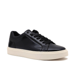 Кожаные кроссовки low top lace up tux Calvin Klein - черный(HM0HM01162)