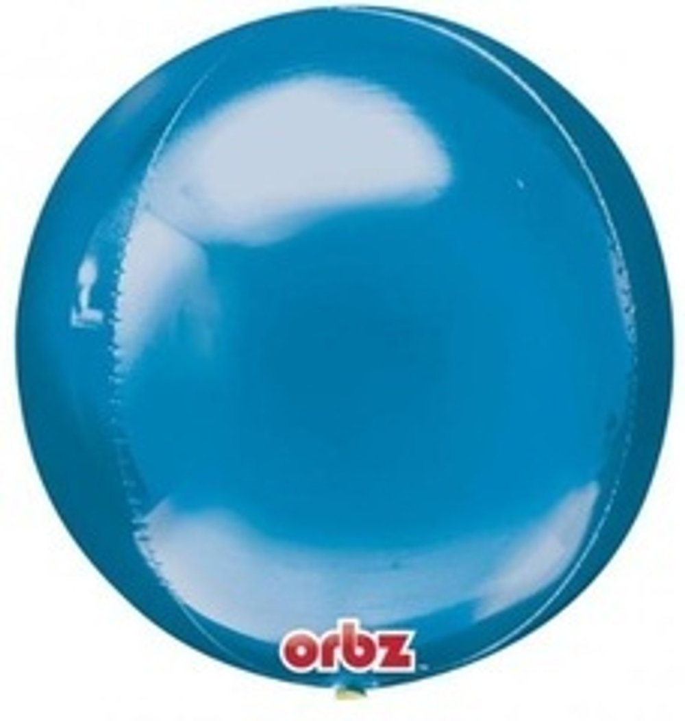 А 3D СФЕРА Б/РИС 16" Металлик Blue