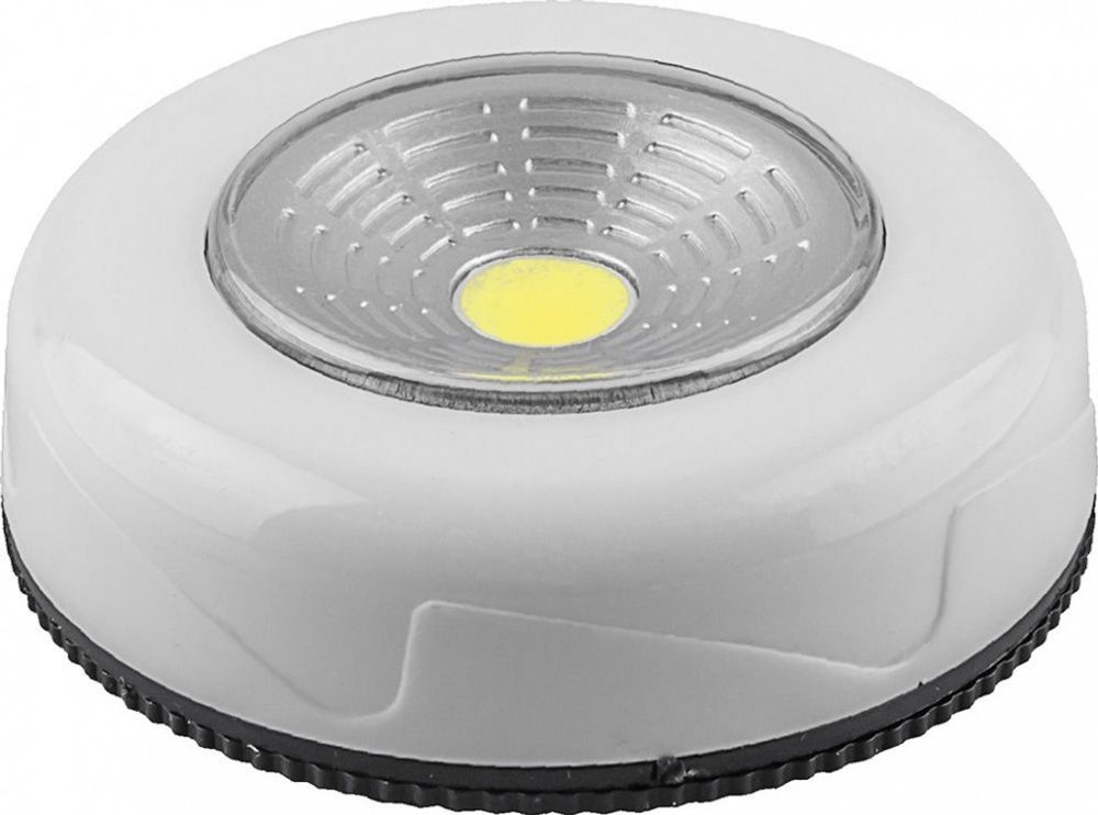 Светильник-кнопка  Feron 1 LED 2 Вт белый , серый