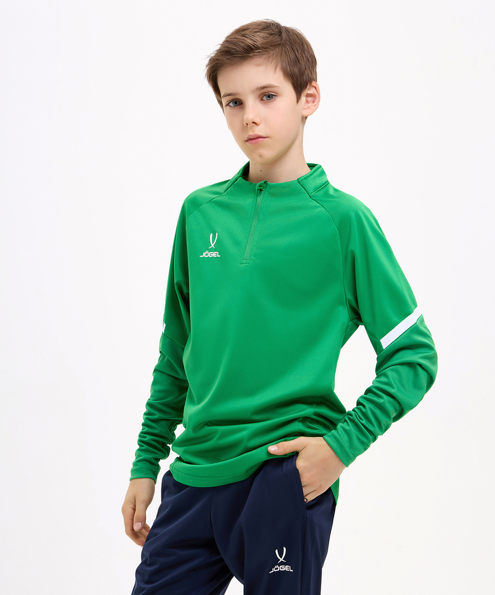 Джемпер тренировочный CAMP 2 Training Top, зеленый, детский