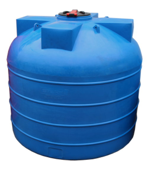 Ёмкость пластиковая пищевая STERH VERT 5000T 5000 л. вертикальная транспортная (200x200x180см;красный) - арт.555087.2