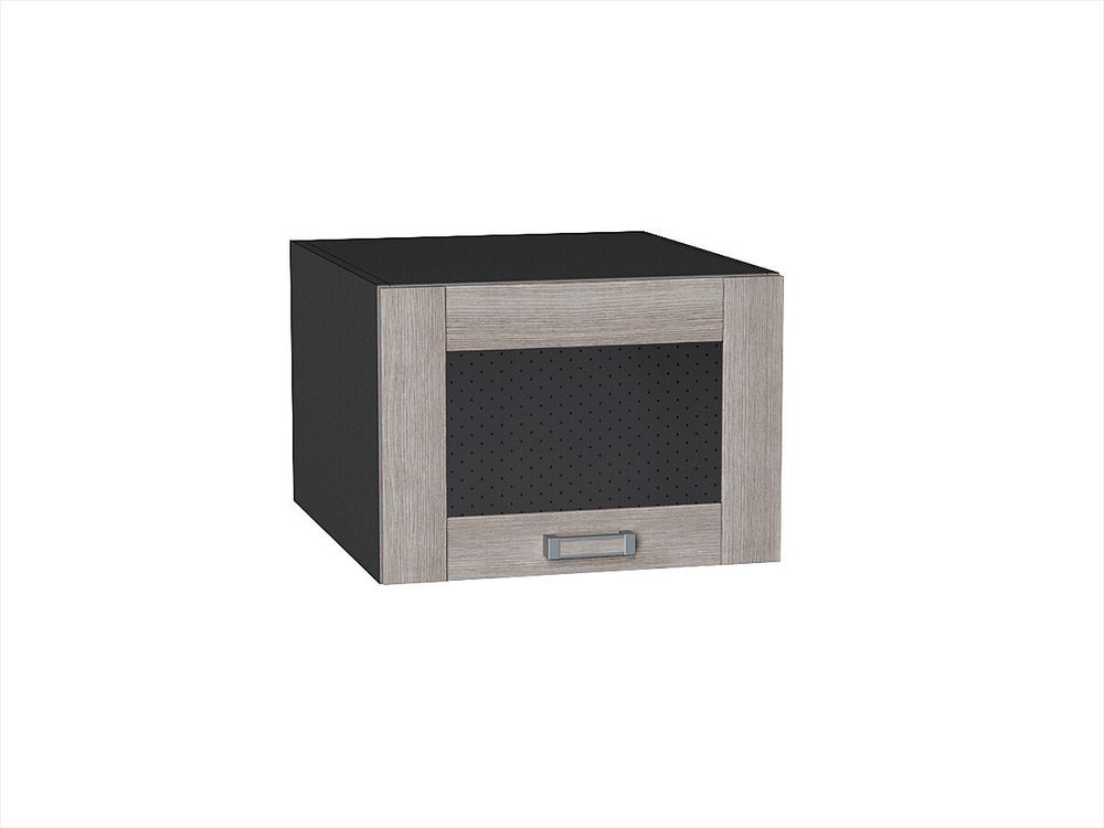 Шкаф верхний горизонтальный остекленный глубокий Лофт