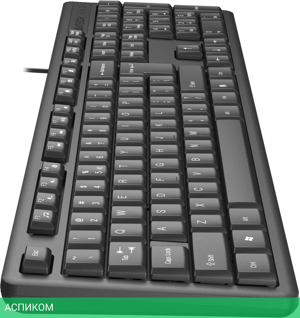 Клавиатура A4Tech KR-3 черный