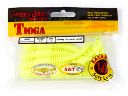 Виброхвосты съедобные LJ Pro Series TIOGA 3.9in (10.00)/S88 5шт.