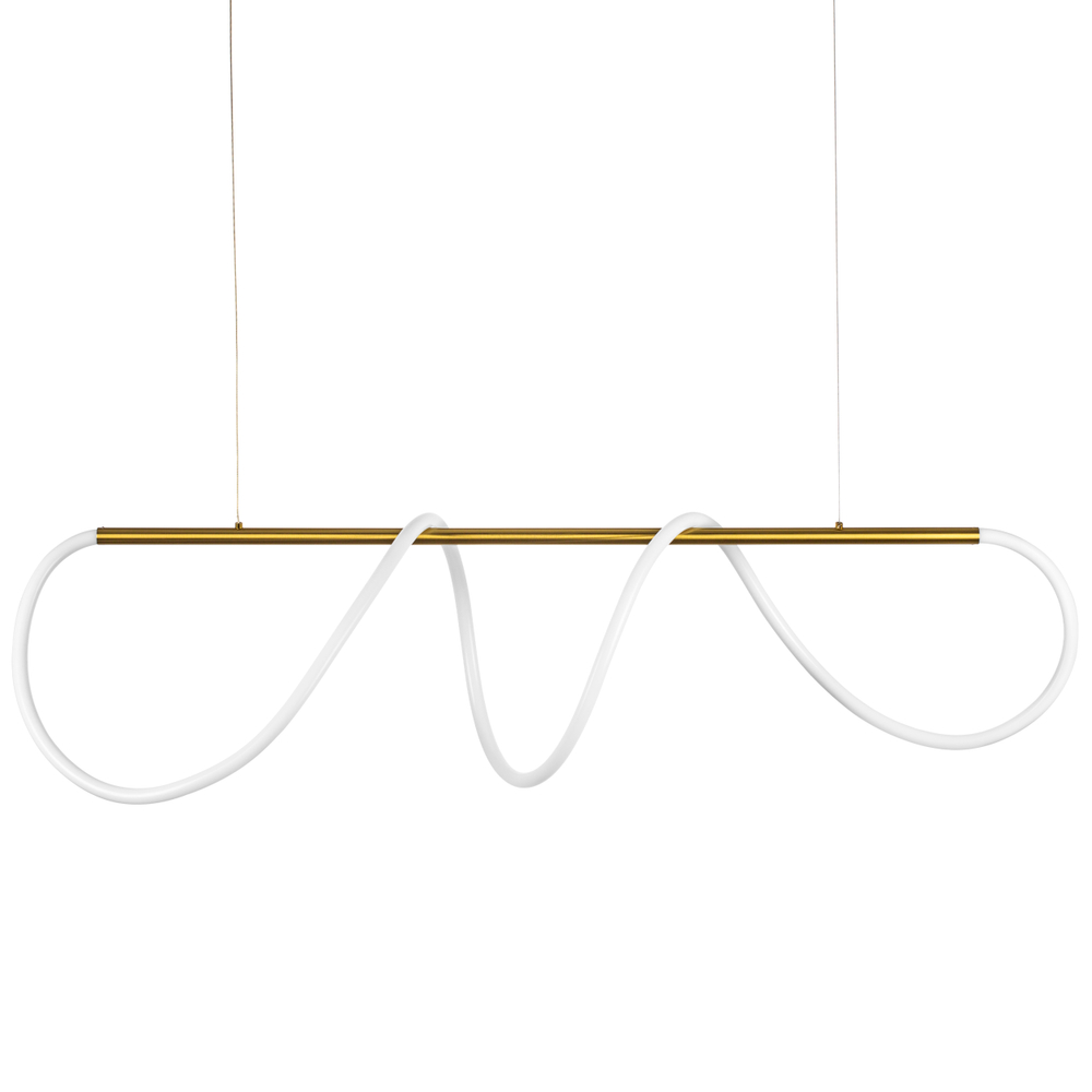 637093 Люстра CORINTO 45W LED 3170LM ЗОЛОТО 3000K IP20